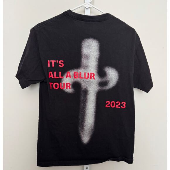 21 Savage It’s All A Blur Tour 2023 Official Merch T-Shirt Drake Medium Black - Picture 3 of 5